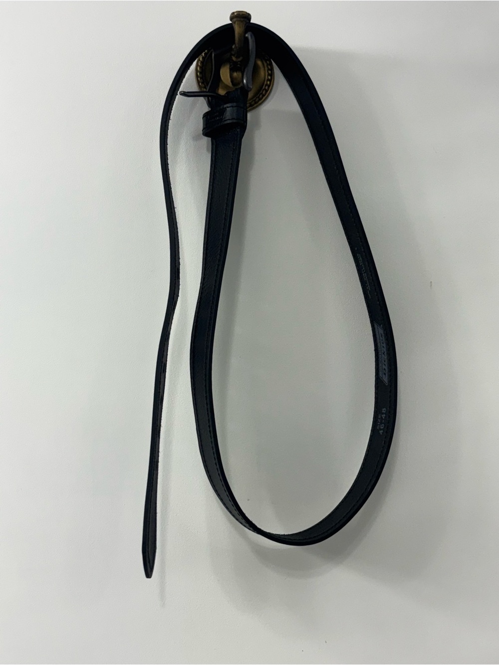 Dickies Men’s Black Leather Belt